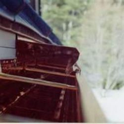 Gutters 4 All - Customer copper gutters with custom made copper Leaf Free leaf protection system.