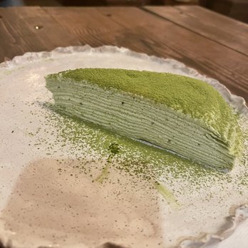Mango Mango Dessert - S8. Green Tea Mille Crepe - Desserts Near Me - New York, New York Mango Mango Dessert - S8. Green Tea Mille Crepe - Desserts Near Me - New York, New York