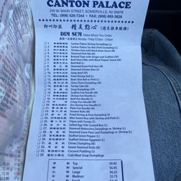 Dim sum prices as of 10/2024
