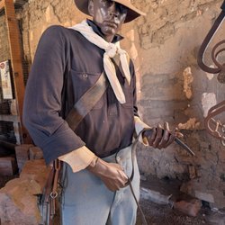 Fort Davis National Historic Site - Enlisted scouts garb