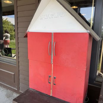 Uncommon Coffee - Little free library right outside the shop - Cafes Near Me - Essex, Vermont Uncommon Coffee - Little free library right outside the shop - Cafes Near Me - Essex, Vermont