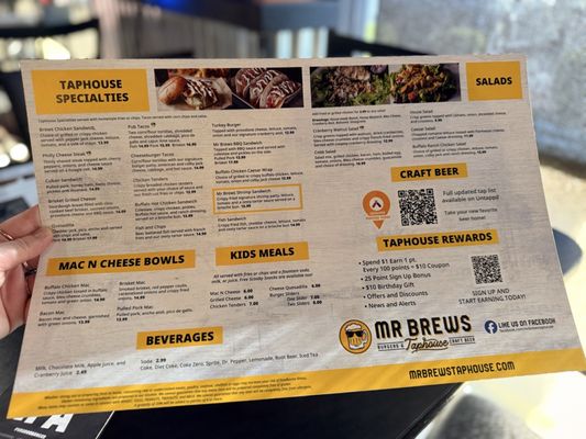 Menu photo 3 Mr Brews Taphouse Mesa, AZ Menu photo 3 Mr Brews Taphouse Mesa, AZ