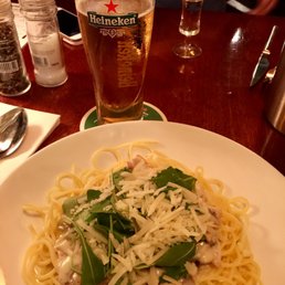 I had pasta with a mushroom sauce. It was really good and hit the spot after a long plane ride. I had pasta with a mushroom sauce. It was really good and hit the spot after a long plane ride.