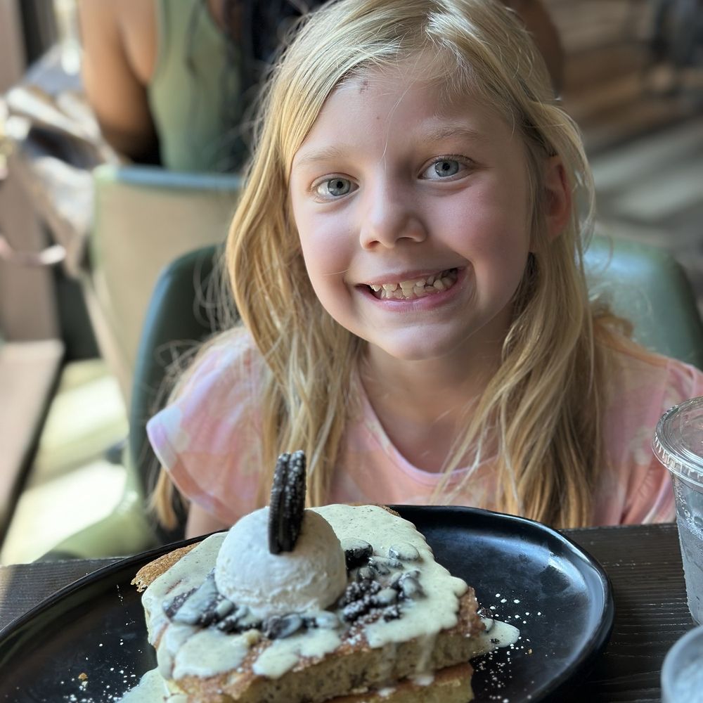 Oreo pancakes Oreo pancakes