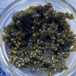 Bazaar International Gourmet - It's what the actual caviar looks like and there's liquid in there and it's soft and squishy and disgusting