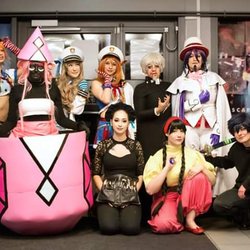 Festival Animēshon - Cosplayers participant au festival