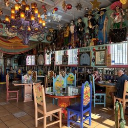 Olamendi's - Inside is colorful.