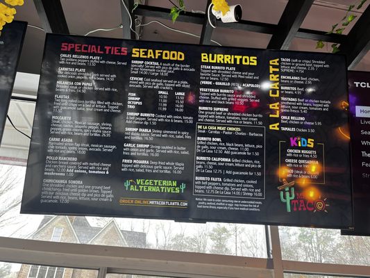 Menu photo 3 Mr Taco Alpharetta, GA
