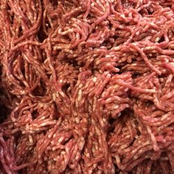 Halal Meat and Mediterranean Foods - Fresh ground burger