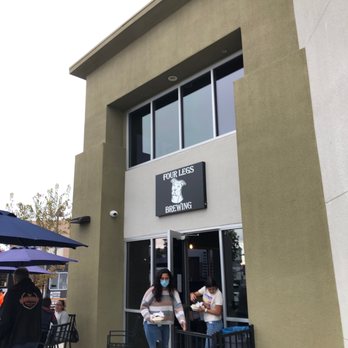 Four Legs Brewing - people standing outside of a building - Breweries Near Me - Brentwood, California