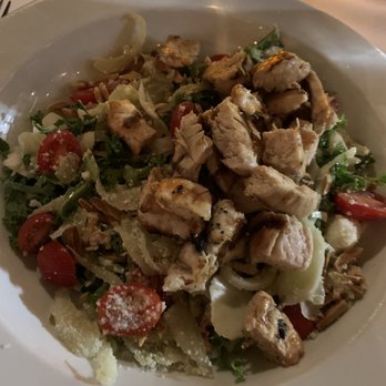 Truffles Cafe - Panzanella salad without croutons - Seafood Near Me - Bluffton, South Carolina Truffles Cafe - Panzanella salad without croutons - Seafood Near Me - Bluffton, South Carolina