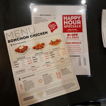 Bonchon - Menu - Korean Near Me - Elk Grove, California Bonchon - Menu - Korean Near Me - Elk Grove, California