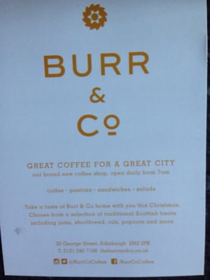 Burr & Co. Edinburgh by null