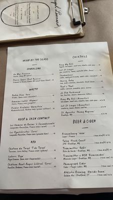 Menu photo 3 Joseph Leonard New York, NY Menu photo 3 Joseph Leonard New York, NY