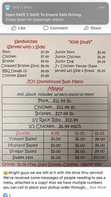 Menu photo 3 JDs Smokehouse Rutherford College, NC