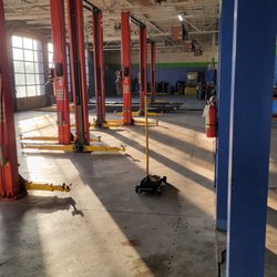 Inside shop area