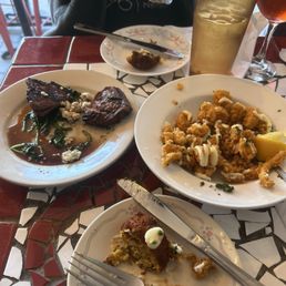 Beef Tenderloin Calamari Paella Arancini Beef Tenderloin Calamari Paella Arancini