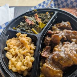 Whip My Soul - Oxtail w/mean greens & mac