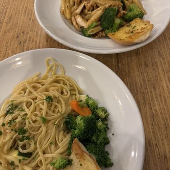 Sunset Bar & Grill - Shrimp scampi + grilled chicken pasta - Bars Near Me - Avalon, California Sunset Bar & Grill - Shrimp scampi + grilled chicken pasta - Bars Near Me - Avalon, California