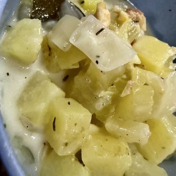 Sam's Chowder House - Way too much celery and potatoes!! - Seafood Near Me - Half Moon Bay, California Sam's Chowder House - Way too much celery and potatoes!! - Seafood Near Me - Half Moon Bay, California