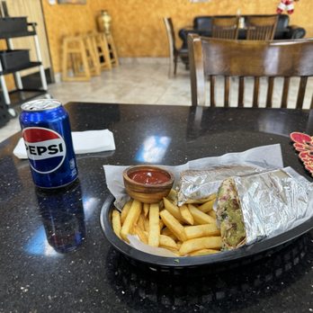 King Falafel And Grill 2 - Falafel wrap combo - Mediterranean Near Me - Upland, California King Falafel And Grill 2 - Falafel wrap combo - Mediterranean Near Me - Upland, California