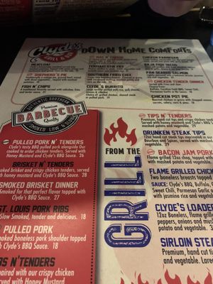 Menu photo 2 Clyde's Roadhouse Bar & Grille Walpole, MA Menu photo 2 Clyde's Roadhouse Bar & Grille Walpole, MA