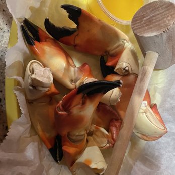 Get Hooked Grill - Stone crab claws! Yum - Seafood Near Me - Hudson, Florida