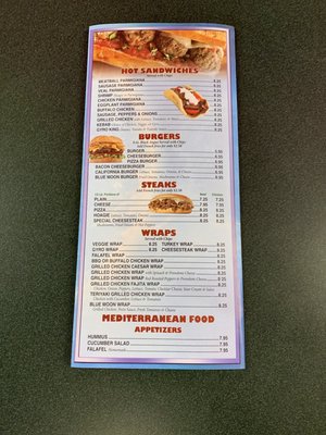 Menu photo 2 Blue Moon Pizza Cape May, NJ