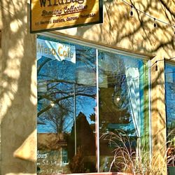 Mesa Cafe - Note the sign in the window!