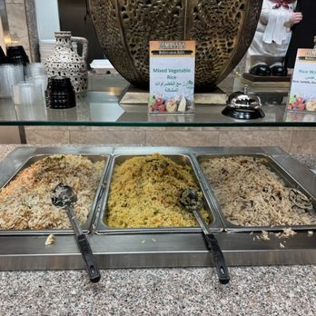 Dimassi's Mediterranean Buffet - Rice choices - Mediterranean Near Me - Irving, Texas