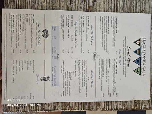 Menu photo 3 Blackstone's Cafe Beaufort, SC Menu photo 3 Blackstone's Cafe Beaufort, SC