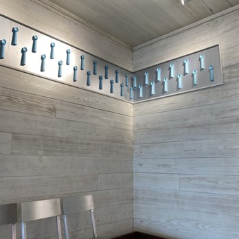 Gelati Celesti - a row of chairs in a waiting room - Ice Cream & Frozen Yogurt Near Me - Richmond, Virginia