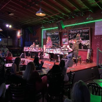 Savannah Smiles Dueling Pianos - When the very talented musician called me up on stage. - American Near Me - Savannah, Georgia Savannah Smiles Dueling Pianos - When the very talented musician called me up on stage. - American Near Me - Savannah, Georgia