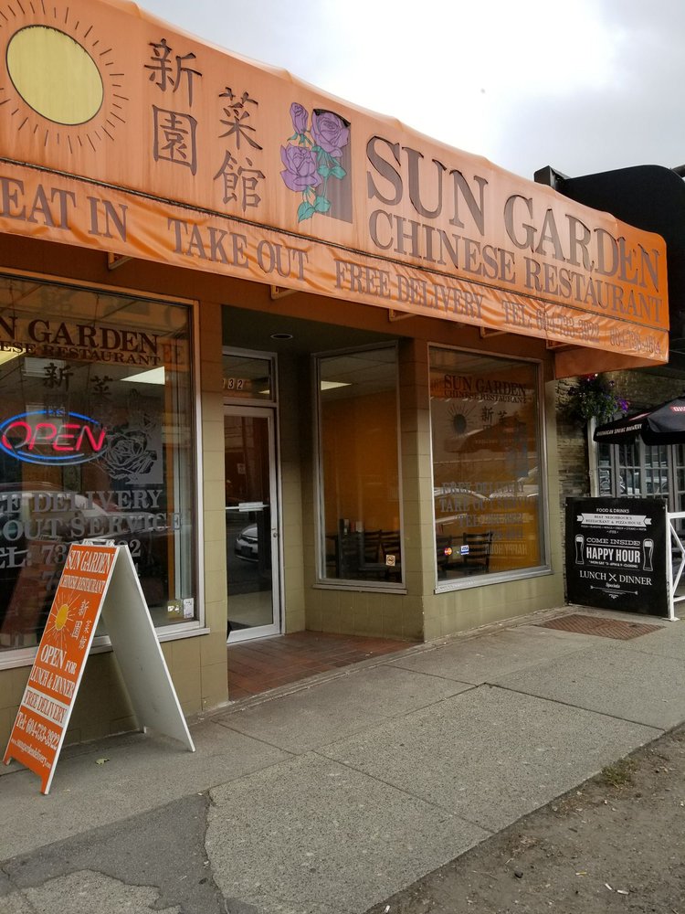 Sun Garden Chinese Restaurant Menu Fasci Garden