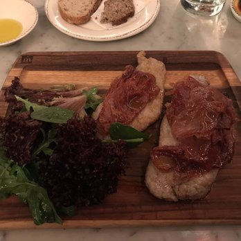 Osteria della Pace - Veal Saltimbocca - Italian Near Me - New York, New York Osteria della Pace - Veal Saltimbocca - Italian Near Me - New York, New York