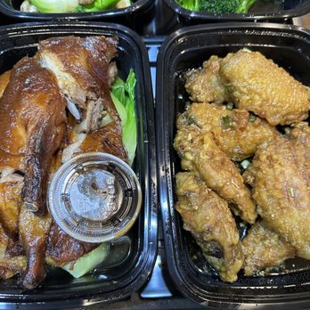 Win Garden - 1/2 Roast Duck and Korean Chicken Wings - Chinese Near Me - San Francisco, California Win Garden - 1/2 Roast Duck and Korean Chicken Wings - Chinese Near Me - San Francisco, California