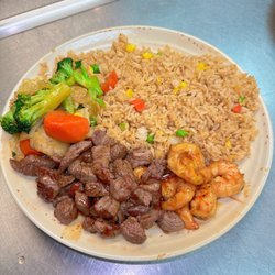 Fuji Steakhouse - Hibachi Steak and shrimp