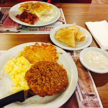 Denny's - Chicken fried steak breakfast. - American Near Me - Corpus Christi, Texas