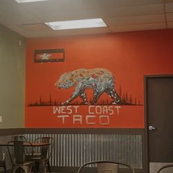West Coast Taco Shop - Dining Room was clean, salsa bar was well stocked and everything we ate was fresh and had great flavor.
