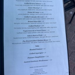 Menu Menu