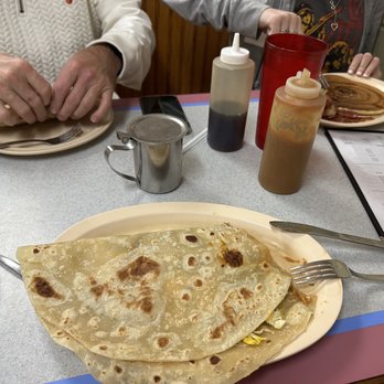 Isabel's Cafe - Large Contido Breakfast Taco - Mexican Near Me - Port Isabel, Texas