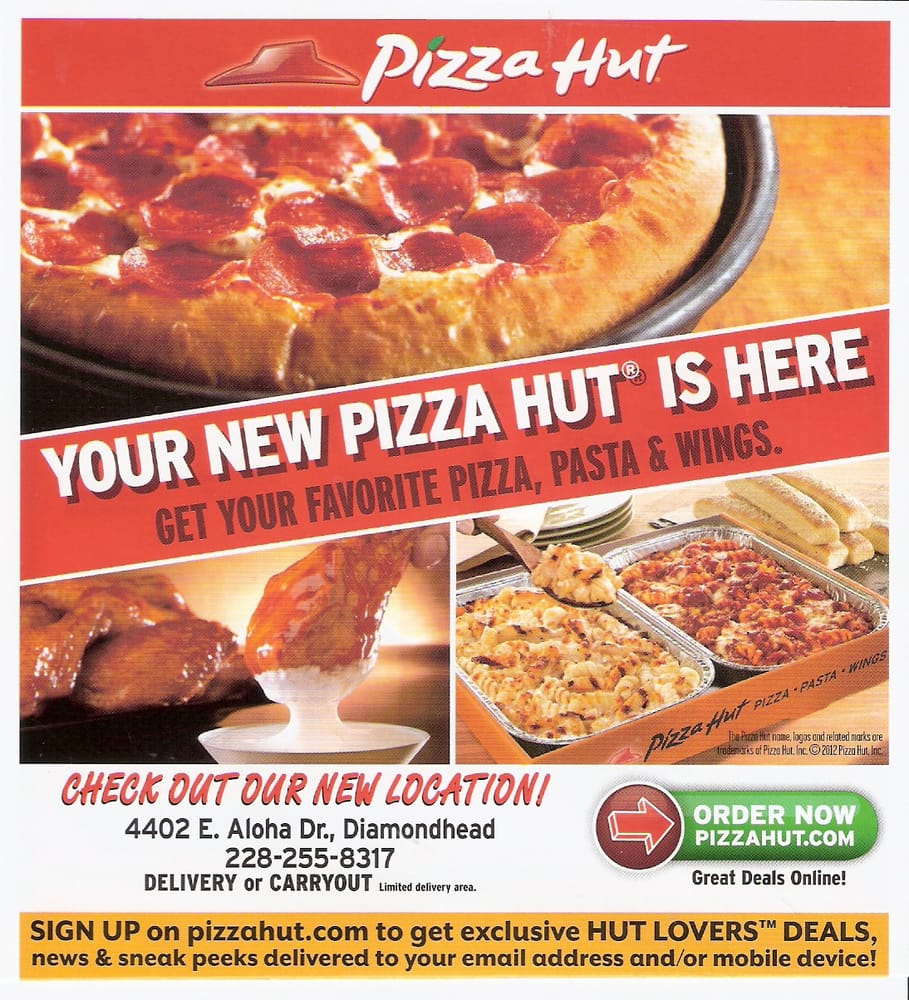 PIZZA HUT Updated September 2024 4402 E Aloha Dr, Diamondhead
