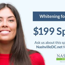 Nashville DC - $199 Special for Whitening for Life