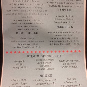 Sam's Steak & Grill - Sam's Menu as of Sept 2017 - American Near Me - Valley Stream, New York Sam's Steak & Grill - Sam's Menu as of Sept 2017 - American Near Me - Valley Stream, New York