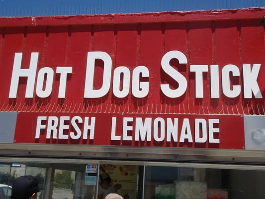 Hot Dog on a Stick by null