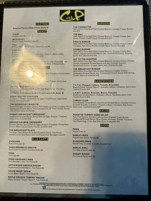 Menu photo 4 Cos&Pi South Pasadena, CA