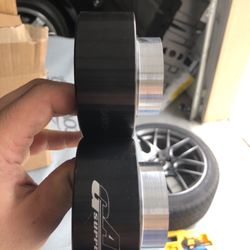 S & S Welding & Machine Shop - The two new machined spring spacers