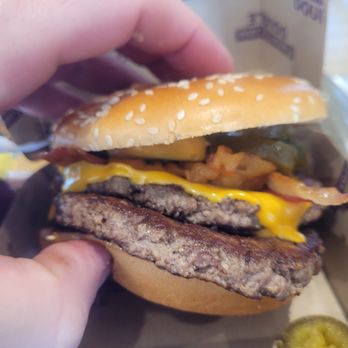McDonald's - double quarter pounder with cheese, bacon and jalapenos - Burgers Near Me - Nottingham, Maryland McDonald's - double quarter pounder with cheese, bacon and jalapenos - Burgers Near Me - Nottingham, Maryland