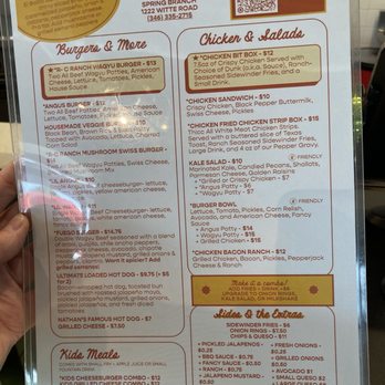Underbelly Burger - Menu - Burgers Near Me - Houston, Texas Underbelly Burger - Menu - Burgers Near Me - Houston, Texas