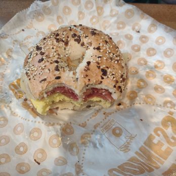 Barry Bagels Westerville - Bacon, egg and cheese. Extra bacon. On an everything bagel - Delis Near Me - Westerville, Ohio